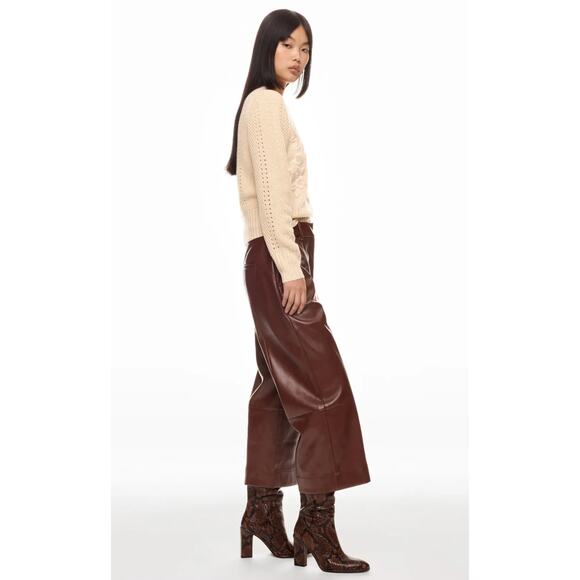 Jason Wu x RTR Cream Floral Knit Sweater - Picture 3 of 10